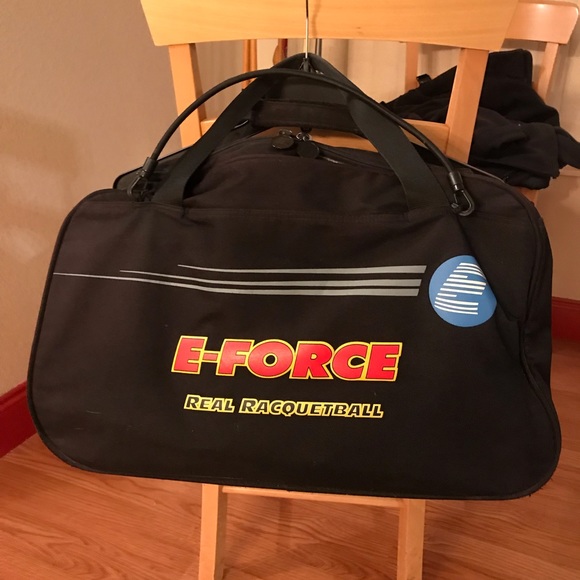 EForce Bags Eforce Racquetball Duffel Bag Tote With Shoulder Strap